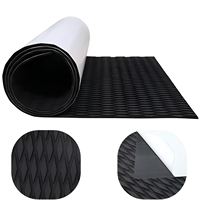 Revêtement de pont de bateau marin carré en mousse EVA premium imperméable et tapis de pont marin antidérapant pour planche de surf et utilisation automobile