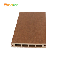 Plancher composite en bois de bambou anti-UV à prix avantageux, terrasse creuse en WPC