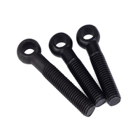 M5 M6 M8 M10 M12 Acier au carbone personnalisé 4.8 8.8 10.9 12.9 Vis à oeil en zinc noir oxyde noir DIN444