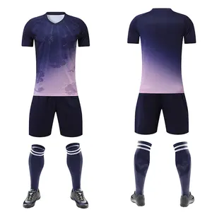 Pantalones Cortos Deportivos Personalizados para Hombre, Transpirables, Ligeros, de Secado Rápido, 100% Poliéster, Conjunto Completo para <span class=keywords><strong>Fútbol</strong></span>, Incluye Logotipo - Product Image 1