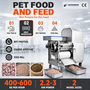 Macchina Spolpatrice Industriale per Pesce SUS304 In Un Passaggio senza Ripasso Sardina Ombrina Materia Prima per Pet Food - Product Image 1