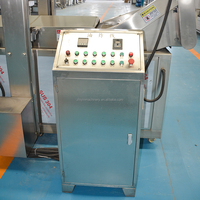Friteuse industrielle entièrement automatique pour frites de bananes mûres, gâteaux turcs ronds, bâtonnets de crevettes et snacks de peau de poulet
