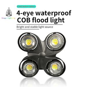 Equipo de Iluminación para Escenarios, Luz Par COB Impermeable de 4 Ojos, 4x100w LED, Luz Cegadora para Audiencia - Product Image 2