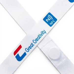 Correa <span class=keywords><strong>de</strong></span> Cuello Personalizada con NFC RFID para Porta Tarjetas <span class=keywords><strong>de</strong></span> Identificación - Product Image 3
