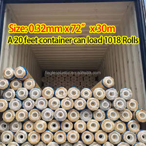 Tapis de sol en vinyle plastique transparent, rouleau de revêtement de sol en Pvc linoléum, tapis en feuille plastique stratifié - Product Image 6