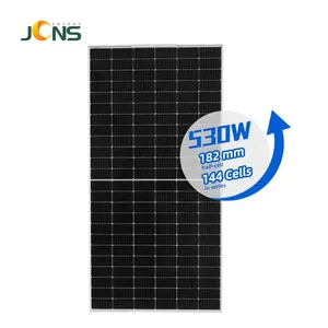 Солнечная панель 500 Вт монокристаллин 530 Вт 535 Вт 540 Вт 545 Вт 550 Вт 555 Вт фотоэлектрическая панель Высокая выходная силовая панель Китай