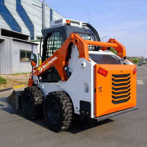 Мини-погрузчик с двигателем, одобренный EPA, мини-погрузчик с бортовым поворотом, 0,6 тонны, полный привод 4x4, бензиновый двигатель, высокая эффективность - Product Image 3