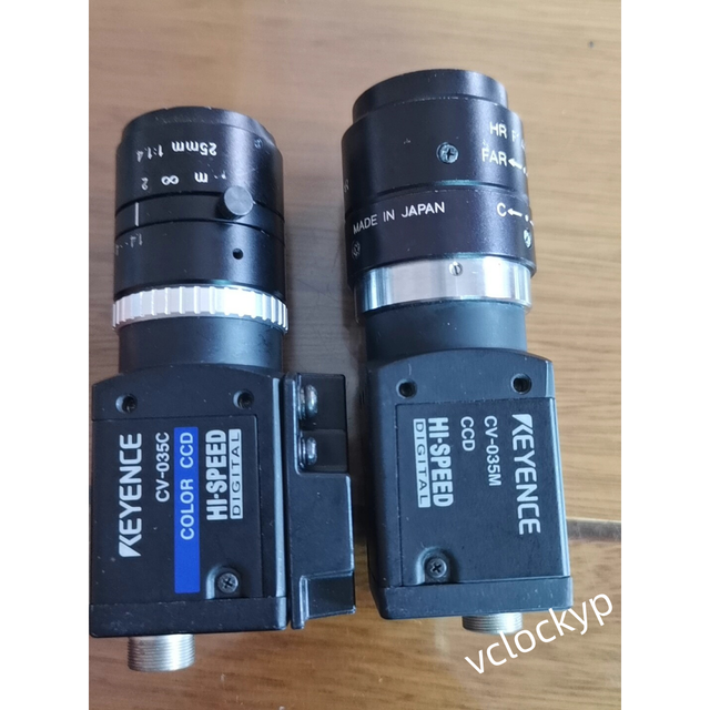 KEYENCE CV-035M Industry Vision Camera Hi-Speed Digital CCD Used