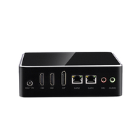 ZOOMWIN Offre Spéciale 8 * USB Mini PC N100 faible puissance ordinateur DDR4 RAM M.2 stockage double LAN 2 * HD DP affichage Portable petit Micro PC