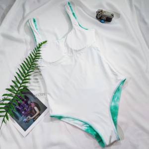 Nueva familia reciclada a juego mamá niñas traje <span class=keywords><strong>de</strong></span> baño <span class=keywords><strong>de</strong></span> una pieza mamá y yo traje <span class=keywords><strong>de</strong></span> baño estampado Bikini para mujeres - Product Image 6