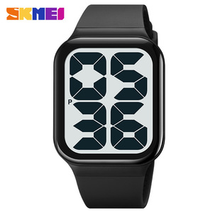 Skmei Electronic Watch Lcd Display Tpu Strap Unisex Waterproof 50m Casual Smart Watch For Students And Couples - Product Image 5