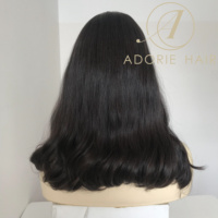 Usine de perruques juives de Qingdao, vente en gros de perruques casher pour femmes en cheveux humains brésiliens vierges non traités avec dessus en soie