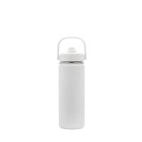 Bouteille d'eau sportive isolée sous vide en acier inoxydable sans BPA 500 ml