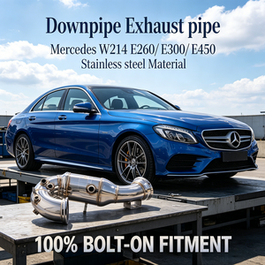 Collecteur d'échappement haute performance pour Mercedes-Benz E260 E250 E300 E450 W214 2.0T, en acier inoxydable SS304, pour une mise à niveau des tuyaux d'échappement avec ajustement de précision - Product Image 1