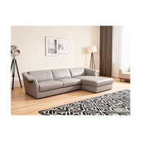 Sofá Seccional Modular de Lujo Moderno de Alta Calidad, Colores Personalizados, Logotipo Personalizado, Cuero/Tela de Alto Rendimiento, para Sala de Estar