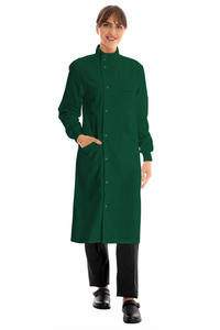 En gros, Blouse médicale unisexe en tissu élastique pour hôpitaux, cliniques chirurgicales et dentaires, uniforme de travail, blouse de laboratoire, tenue professionnelle - Product Image 2