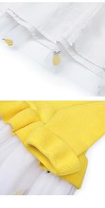 Venta al por mayor otoño niños ropa suave amarillo de manga larga de punto de malla de pompadour <span class=keywords><strong>boutique</strong></span> vestido de niña - Product Image 6