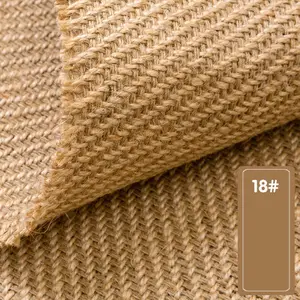 Tissu de jute lourd de haute qualité mètre de tissu Yute biologique naturel 100% tissu de jute