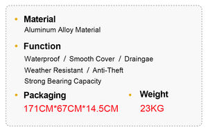 Accessoires Zolionwil 4x4 Couvercle de tonneau rigide à trois volets pour <span class=keywords><strong>Toyota</strong></span> <span class=keywords><strong>Hilux</strong></span> Revo Vigo Tacoma - Product Image 3