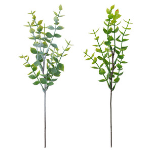 Plante artificielle en eucalyptus Laixing, 30 cm, en soie, pour décoration de mariage et de la maison - Product Image 5