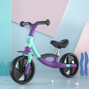 Carrito de bicicleta de equilibrio para niños, patinete de equilibrio de plástico