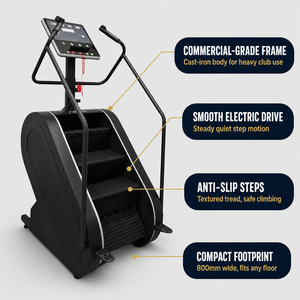Stair Machine NO.12 Appareil de fitness commercial pour <span class=keywords><strong>salle</strong></span> de sport, Simulateur <span class=keywords><strong>d</strong></span>'<span class=keywords><strong>escalade</strong></span> électrique, Entraînement cardio, Step Mill, Grimpeur <span class=keywords><strong>d</strong></span>'escalier - Product Image 3
