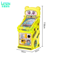 Machine de jeu d'arcade commerciale à monnayeur, machine de flipper pour enfants pour parc d'attractions