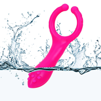 Großhandel Sexspielzeug Produkte Wasserdichter Starker Vibrator für Frauen Klitoris- und Brustwarzen-Stimulation Massage-Clip Vibrator