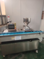 Machine automatique de remplissage de crème pour rouleaux aux œufs, croissants, pain, et éclairs