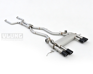 Échappement arrière haute performance en acier inoxydable avec couche isolante pour BMW M2 G87 3.0T 2022-2026 - Product Image 1