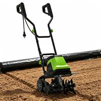 Mini-cultivateur de jardin électrique VERTAK-A 1800W, motoculteur, scarificateur, rotoculteur