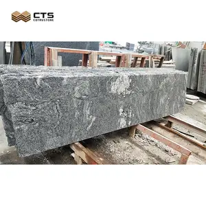 Venda quente China Lajes Pedra Preço Barato Cozinha Boa Qualidade Aafiado Flamed Cut-to-size Ash Grey Granite