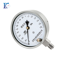 Customizable Stainless Steel Vacuum Pressure Gauge 0-600 Bar IP65 Protection 0.25% Accuracy