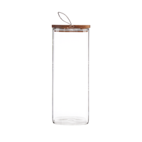 Contenants de rangement pour la cuisine : bocaux en verre pour aliments, adaptés à la farine, aux céréales, au sucre, au thé, aux grains de café et aux collations