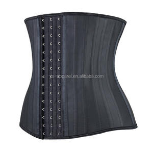 Moldeador De Cuerpo De Látex Corse De Hueso De Acero De Alta Compresión 25 Colombianas Fajas Con Control De Barriga Entrenador De Cintura Modelador De Cachos - Product Image 1