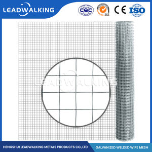 Treillis métallique soudé en fer galvanisé à chaud de 1/2 "X1" 1 "X1" de calibre 3 '4' 16 <span class=keywords><strong>Cage</strong></span> à poulet pour lapin en treillis métallique électro-galvanisé - Product Image 6