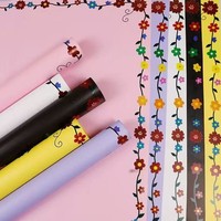 Kertas Pembungkus Bunga Segar Florist Anti Air Matte Multi Warna