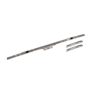Barre de transmission en acier inoxydable, barre espagnolette pour portes coulissantes en aluminium UPVC, <span class=keywords><strong>serrure</strong></span> à <span class=keywords><strong>2</strong></span> <span class=keywords><strong>points</strong></span>, multipoints - Product Image 1