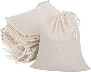 Commercio all'ingrosso della fabbrica borse di cotone con coulisse grandi riutilizzabili prodotti sacchetti di tela bustina di <span class=keywords><strong>tessuto</strong></span> per il pane di conservazione degli alimenti - Product Image 2
