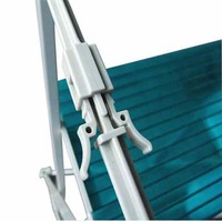 Comptoir de Promotion Portable en aluminium, bureau pliant, 1 pièce