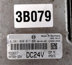 Vente chaude Remanufactured 0281020017 Convient pour Mitsubishi Fuso Fighter Mignon 4M50T6 MODULE de commande de moteur DIESEL 0 281 020 <span class=keywords><strong>017</strong></span> - Product Image 2