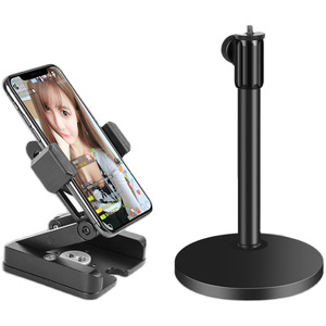 Metal Folding Desktop Phone <b>Stand</b> 8-180 Degree Adjustable For Live Streaming Nail Art Multi Angle Support - Product Image 5