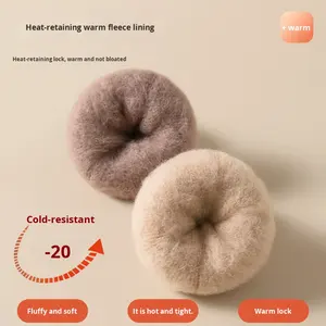 Kaus kaki kru wol ekstra tebal untuk musim gugur musim dingin kaus kaki panjang berlapis bulu tebal menyerap keringat hangat untuk pria - Product Image 3