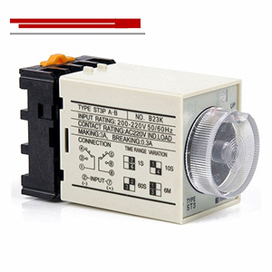 Mới Mới Nóng 2 Trên 2 Off Relay Hẹn Giờ Thời Gian + Cơ Sở Dc12v Dc24v Ac220 ST3PA-A st3pa-B ST3PA-C ST3PA-D ST3PA-E/F/G Thời Gian Chậm Trễ Tiếp Sức - Product Image 2