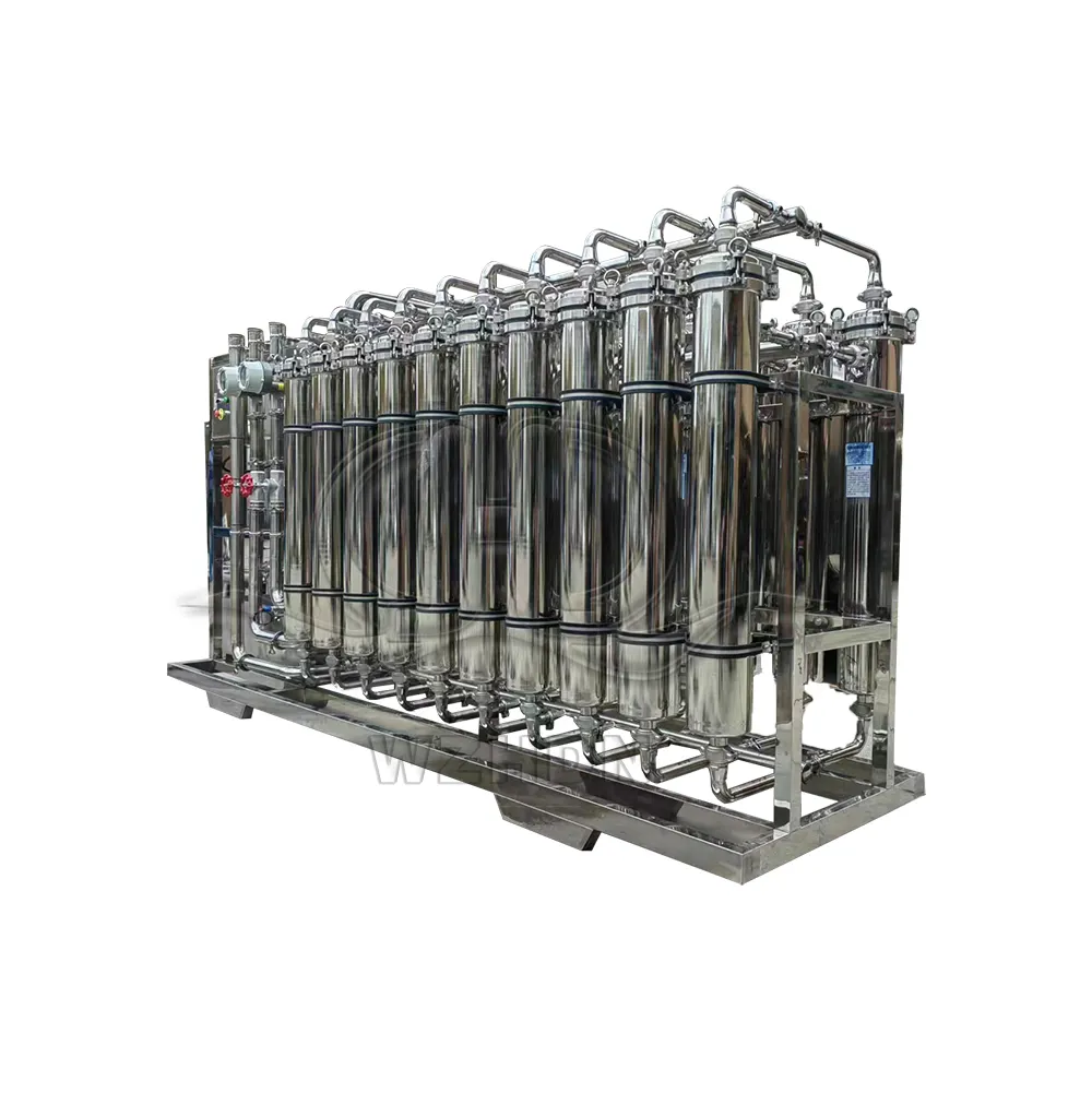 High Efficiency Suspended Solids Separation Process Pretreatment Mineral Water Protein Concentration Uf Water Purifier Plant