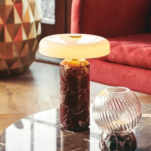 Mới thiết kế hiện đại không dây bảng đèn hậu hiện đại sang trọng sáng tạo đá cẩm thạch bảng đèn cho khách sạn phòng khách xách tay chiếu sáng - Product Image 1