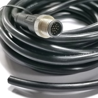 Connecteurs droits M12 à 17 broches de type moulé, prix de gros