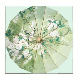 Classic Chinese Art Asian Style Parasol <b>Umbrella</b> for Wedding Parties Photography Costumes Cosplay Decoration and Other Events - Product Image 2