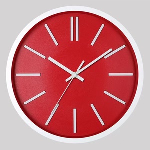 Horloge murale simple de 12 pouces muet ne coche pas ronde horloge murale tridimensionnelle pour étude salle de classe salon école - Product Image 5