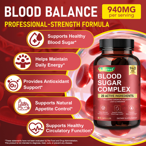 Cápsulas <span class=keywords><strong>de</strong></span> Complejo <span class=keywords><strong>de</strong></span> Azúcar en Sangre con Fórmula Avanzada <span class=keywords><strong>de</strong></span> Extracto <span class=keywords><strong>de</strong></span> Plantas Itawel, Suplementos con <span class=keywords><strong>Canela</strong></span> para <span class=keywords><strong>la</strong></span> Salud Metabólica - Product Image 4